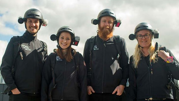 4 remote control tourists with live streaming gear