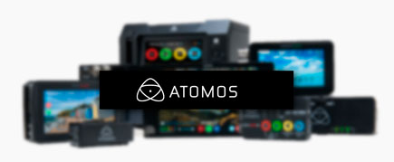 atomos logo over live streaming gear