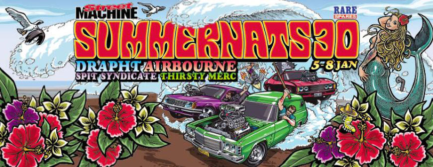 Summernats Live promotional banner
