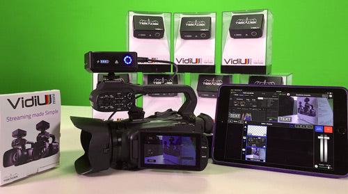 Live stream camera and broadcasters