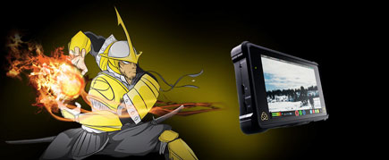 Atomos Shogun Inferno with AtomHDR device