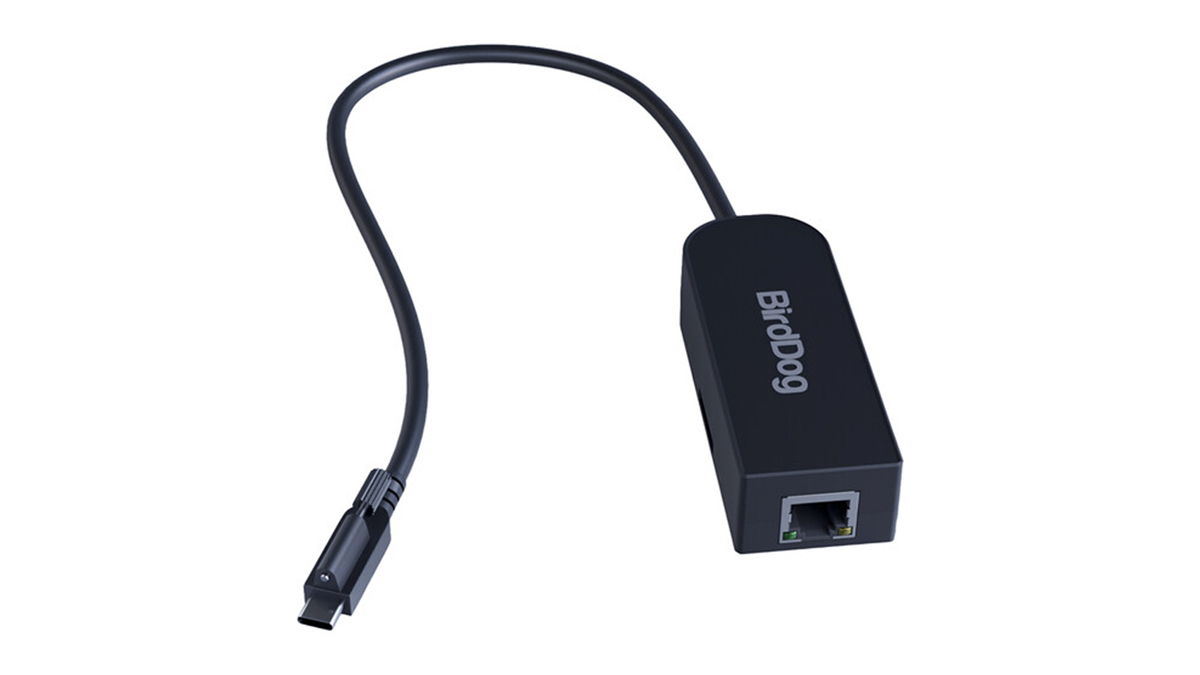 BirdDog PoE to USB-C Adaptor for MAKI Live