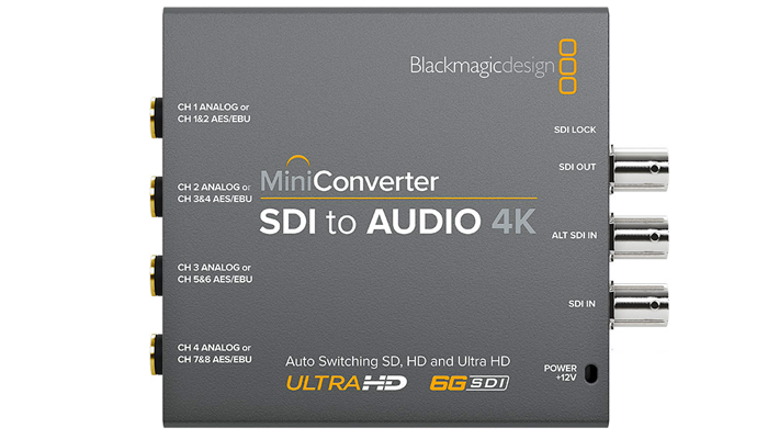 Blackmagic Mini Converter SDI to Audio 4K