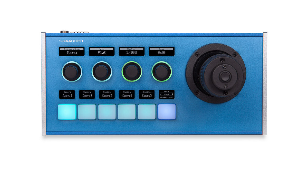 Skaarhoj PTZ FLY With Blue Pill Inside