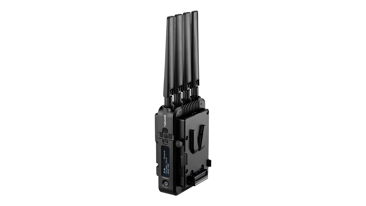 Teradek Prism Mobile MKII 857-CV Dual 4G HEVC/AVC Encoder Vmount