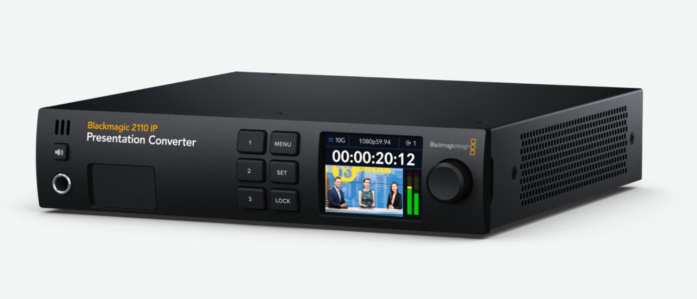 Blackmagic 2110 IP Presentation Converter