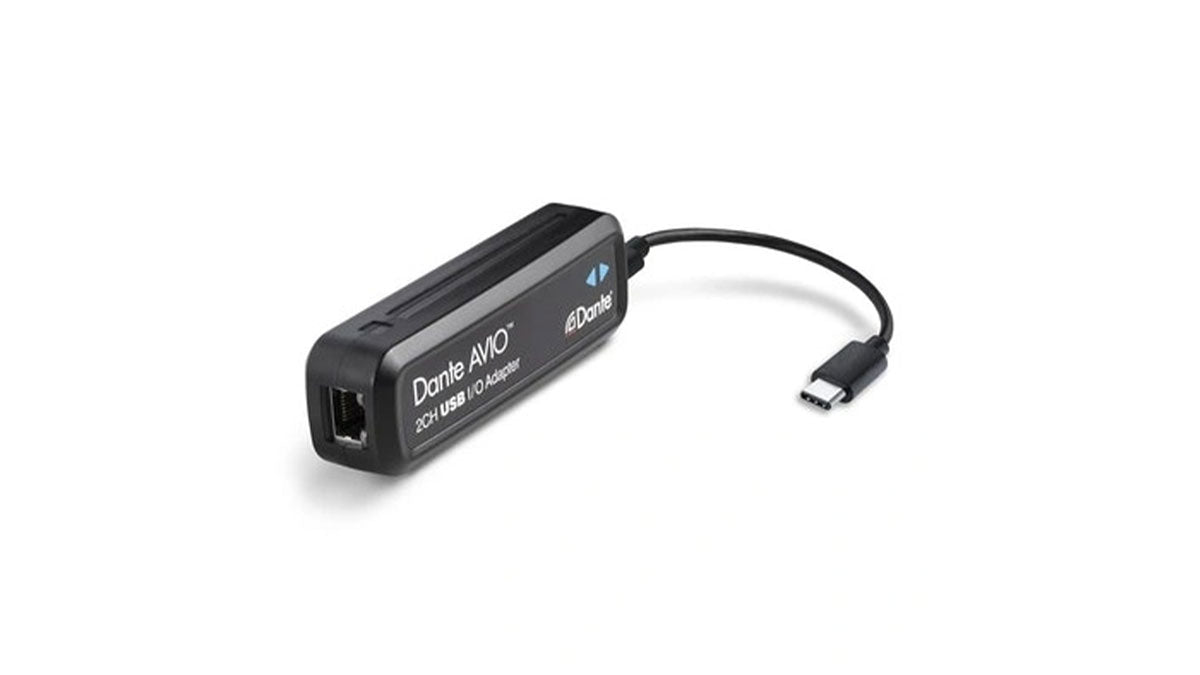Audinate Dante AVIO USB-C Adapter 2x2