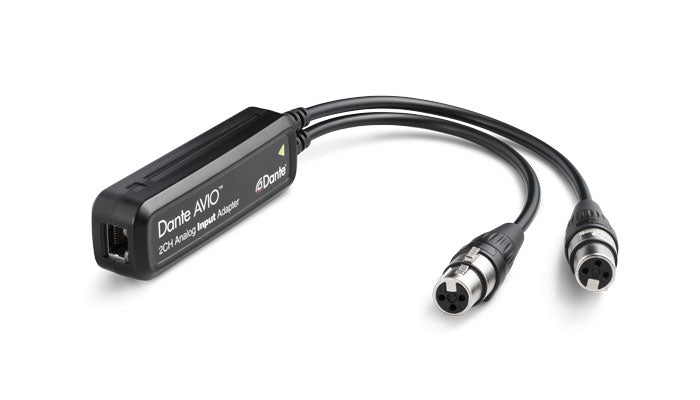Audinate Dante AVIO Analog Input Adapter 2 Channel