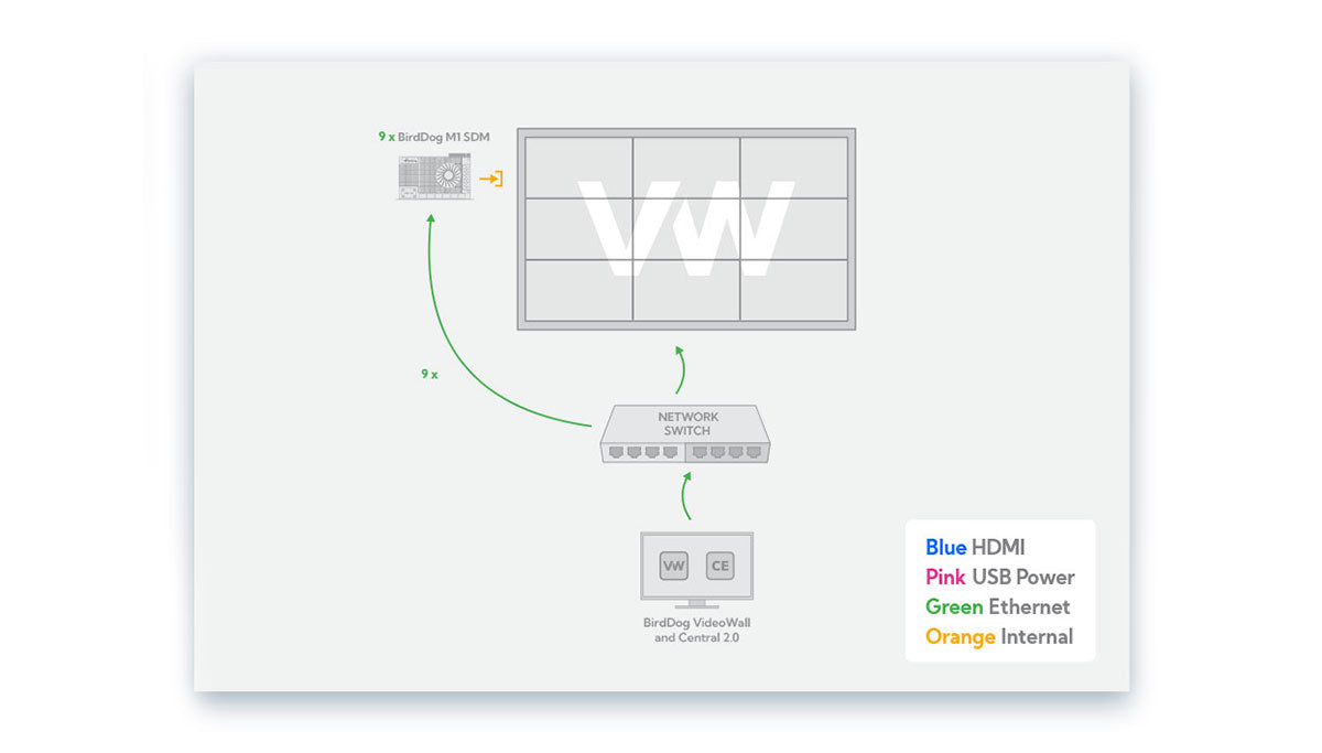 BirdDog VideoWall Software