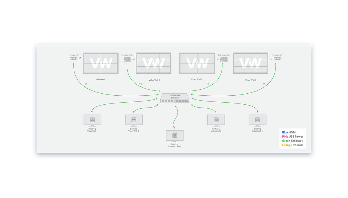 BirdDog VideoWall Software