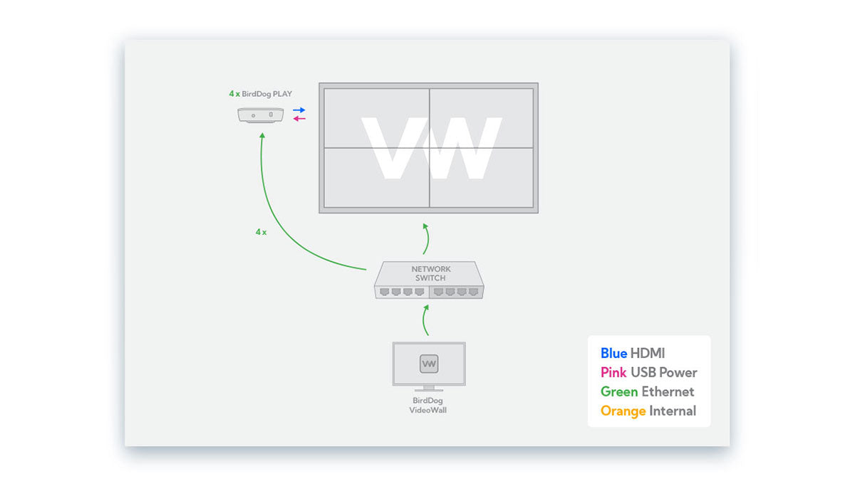 BirdDog VideoWall Software