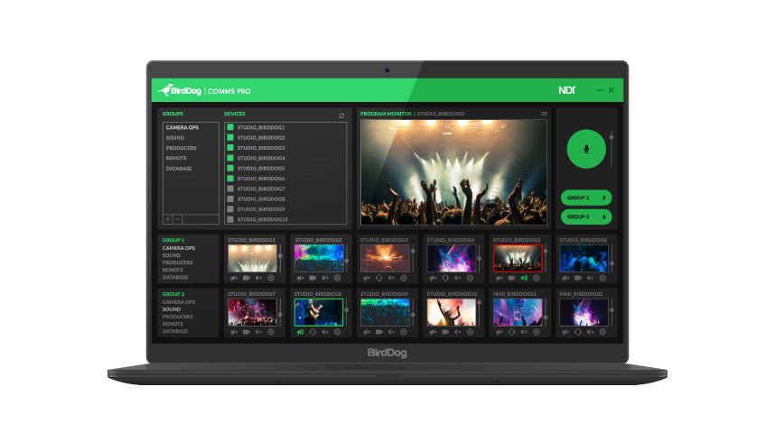 BirdDog Dante for Coms Pro