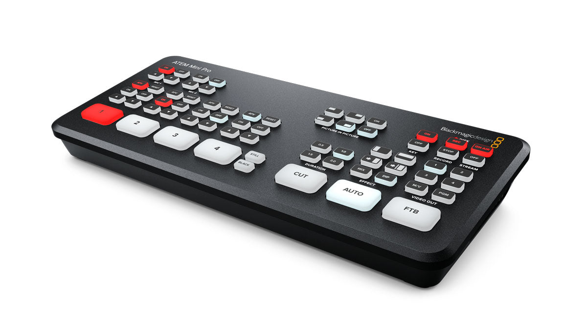 Blackmagic Design ATEM Mini Pro Side Angle