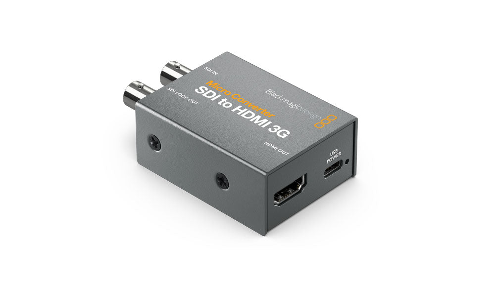 Blackmagic Micro Converter SDI to HDMI w/PSU reverse angle