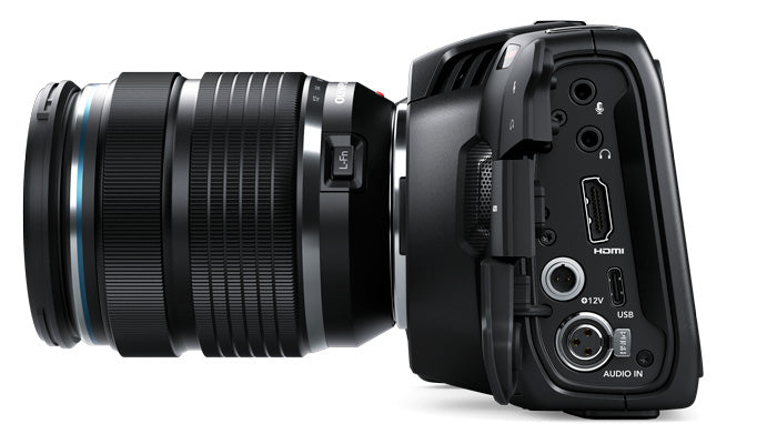 Blackmagic Pocket Cinema Camera Side