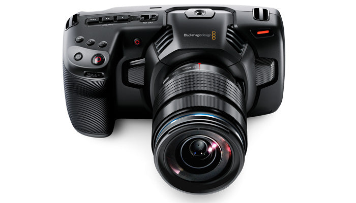 Blackmagic Pocket Cinema Camera Top down