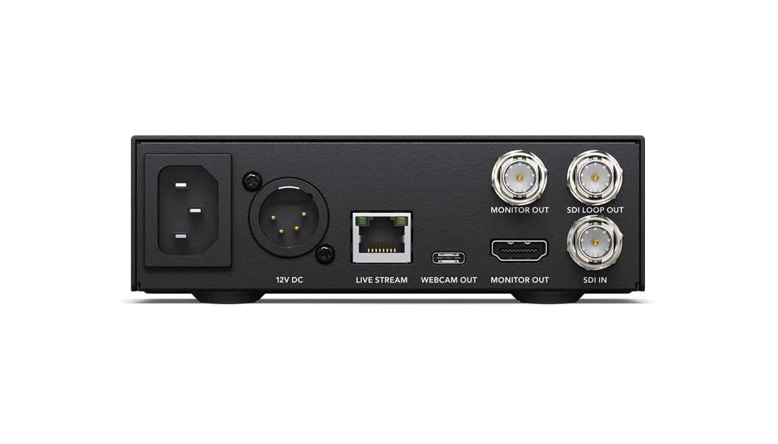 Blackmagic Web Presenter 4K rear view