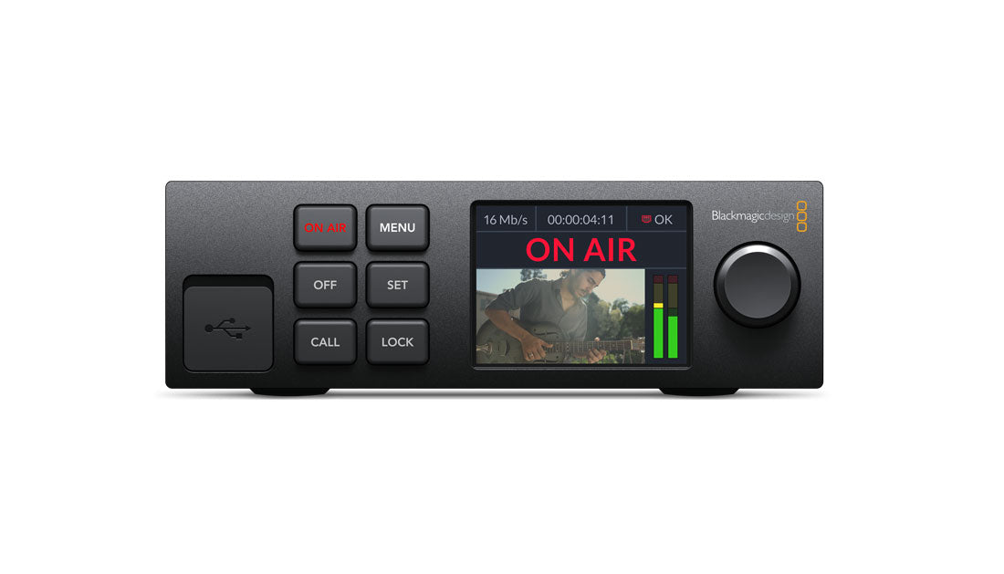 Blackmagic Web Presenter HD front view