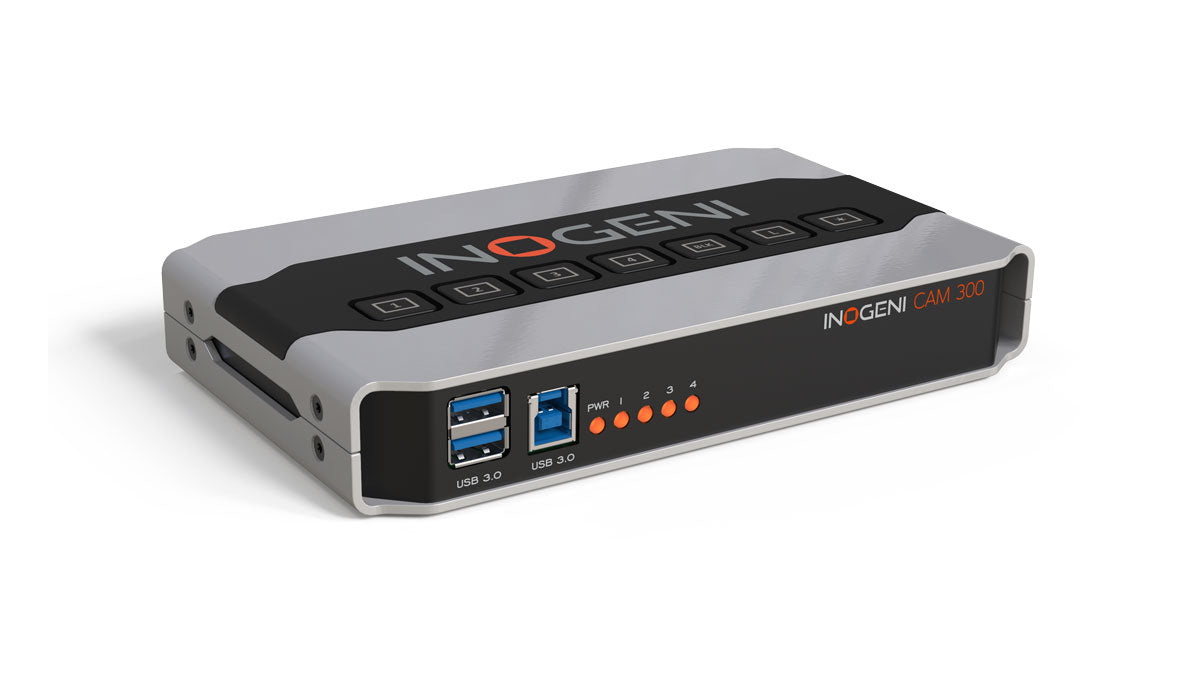 Inogeni CAM300 front angle view