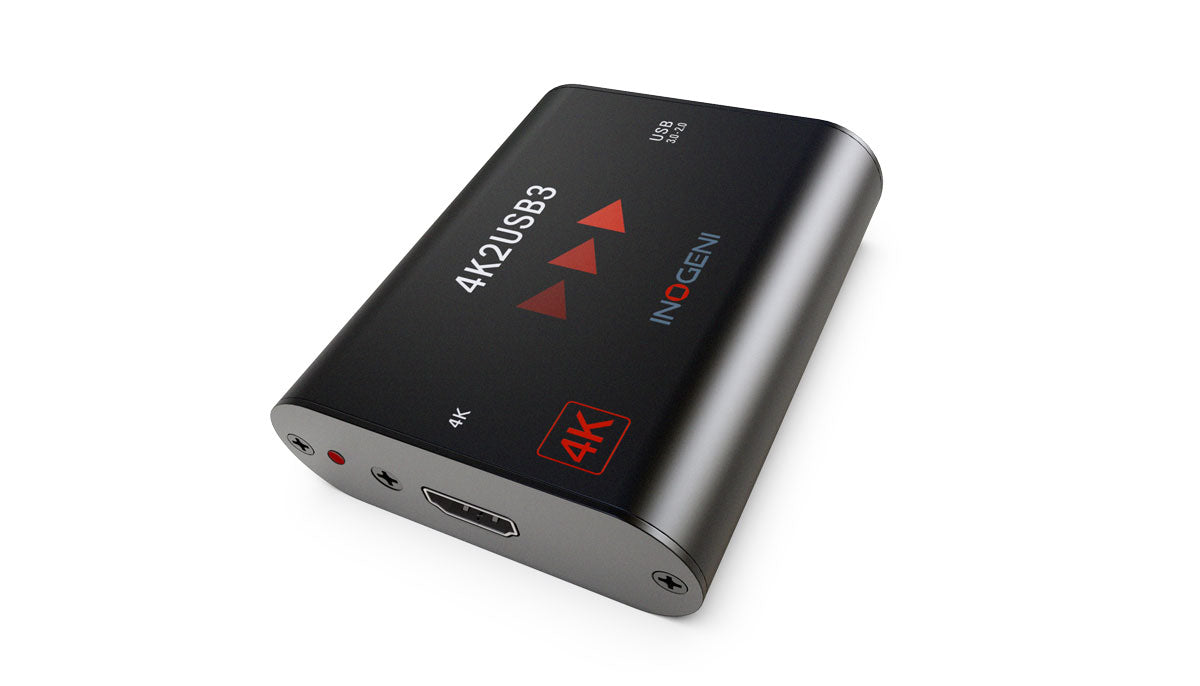 Inogeni 4K HDMI to USB3.0 Capture 4K2USB3 front angle