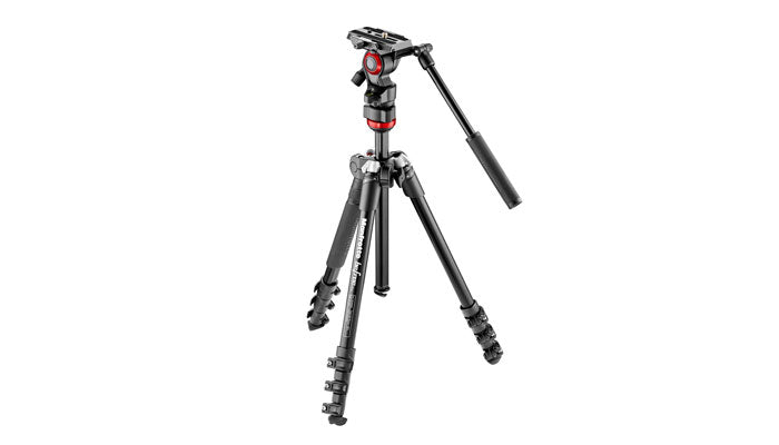 Manfrotto Befree Live Video Tripod Kit - Aluminium