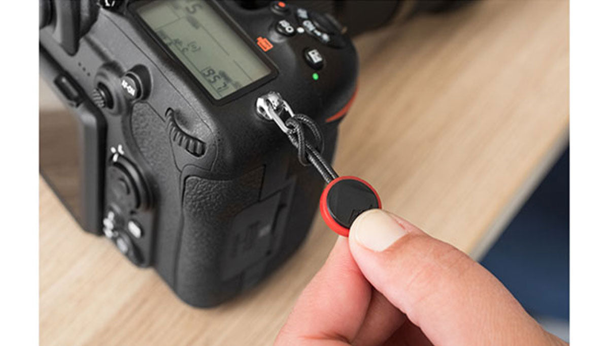 Peak Design Anchor 4 Pack - Red/Black on camera