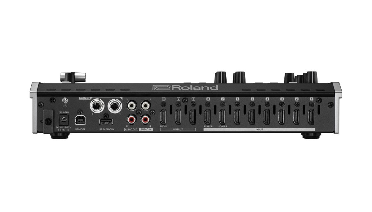 Roland V-8HD HD Video Switcher Back