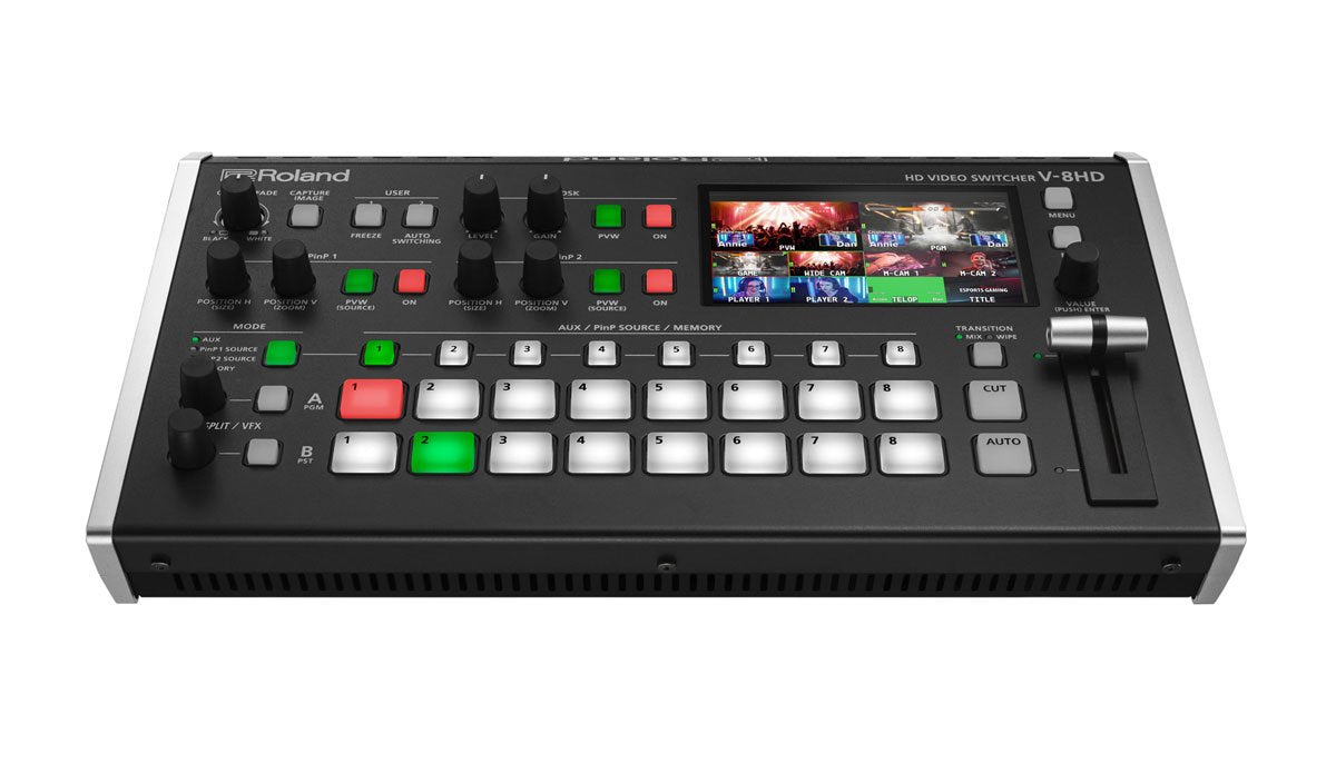 Roland V-8HD HD Video Switcher Hero