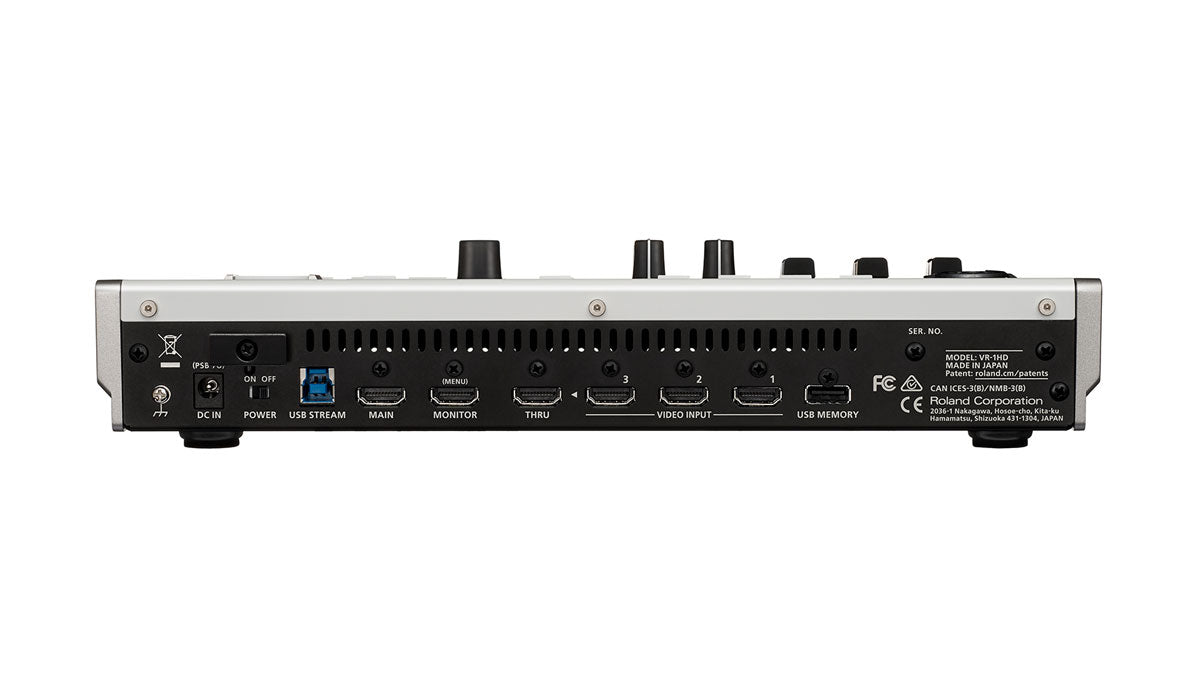 Roland VR-1HD Back View