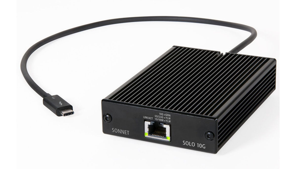 Sonnet 10G Thunderbolt 3 to 10GbE