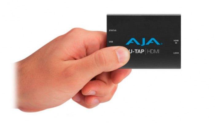 AJA U-TAP HDMI HD/SD USB 3.0 Capture Device Hero