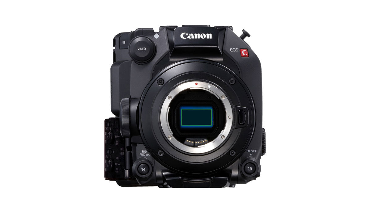 Canon EOS C300 Mark III EF Mount Digital Cinema Camera Body front