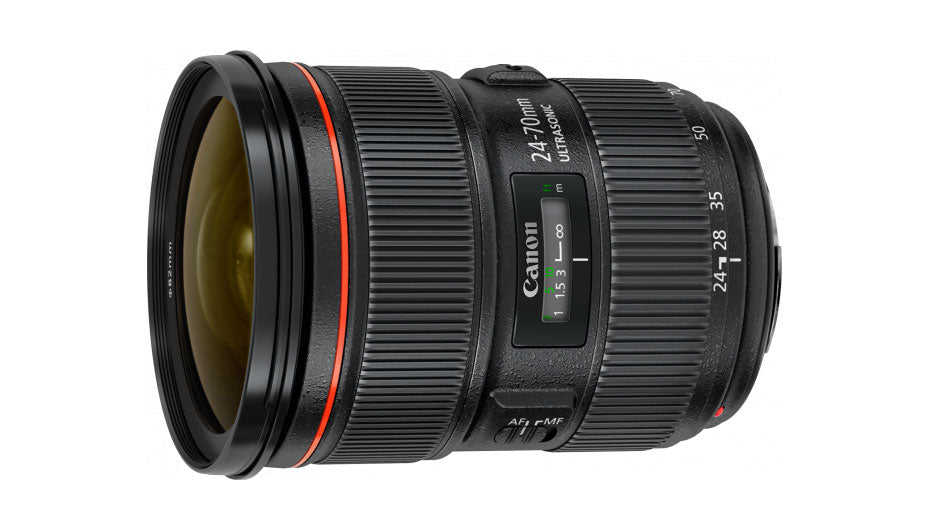 Canon EF 24-70mm f/2.8L II USM slant