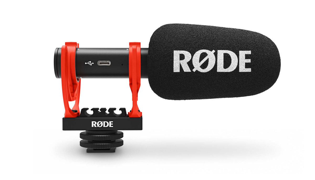 RØDE VideoMic GO II with windshield