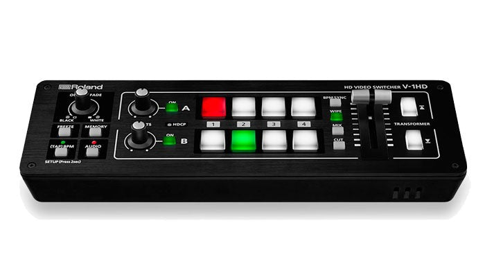 Roland V-1HD HD Video Switcher hero shot