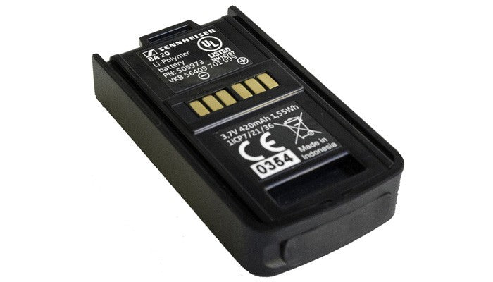 Sennheiser BA 20 Li-Ion Battery for AVX-series Hero