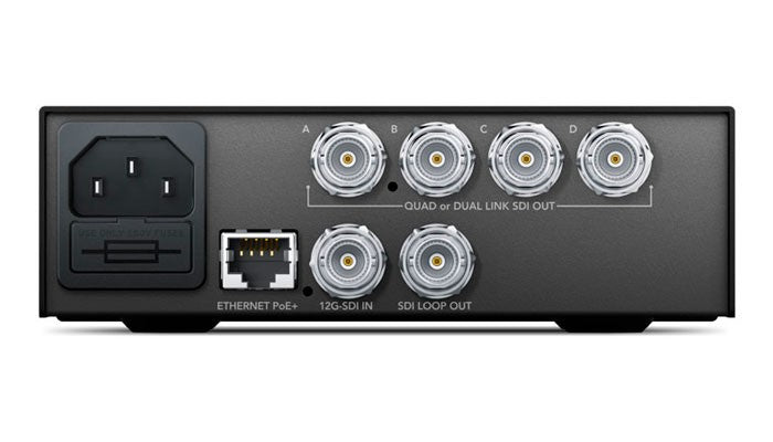 Blackmagic Teranex Mini - 12G-SDI to Quad SDI Back