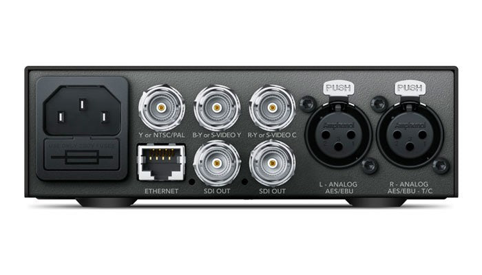 Blackmagic Teranex Mini - Analog to SDI 12G Rear