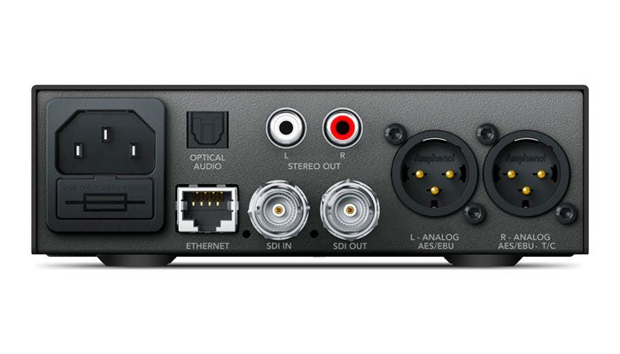 Blackmagic Teranex Mini - SDI to Audio 12G Rear