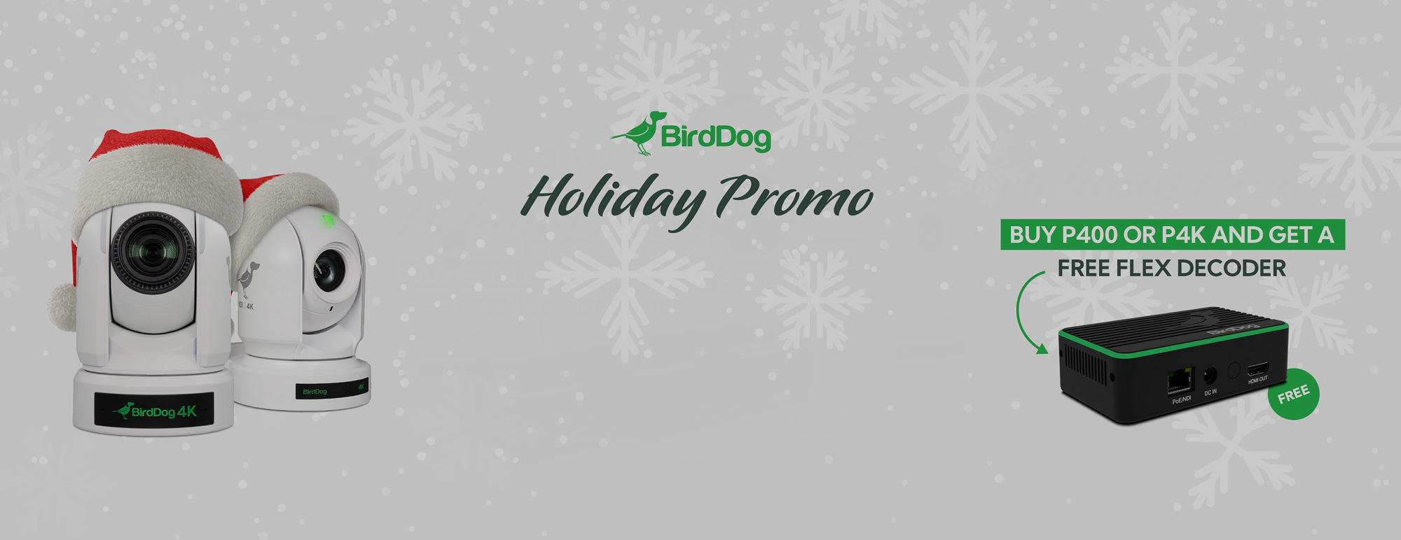 BirdDog Holiday Promo
