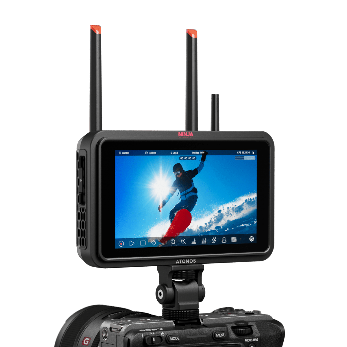 Ninja TX – 5″ HDMI/12G-SDI & Wi-Fi Monitor-Recorder