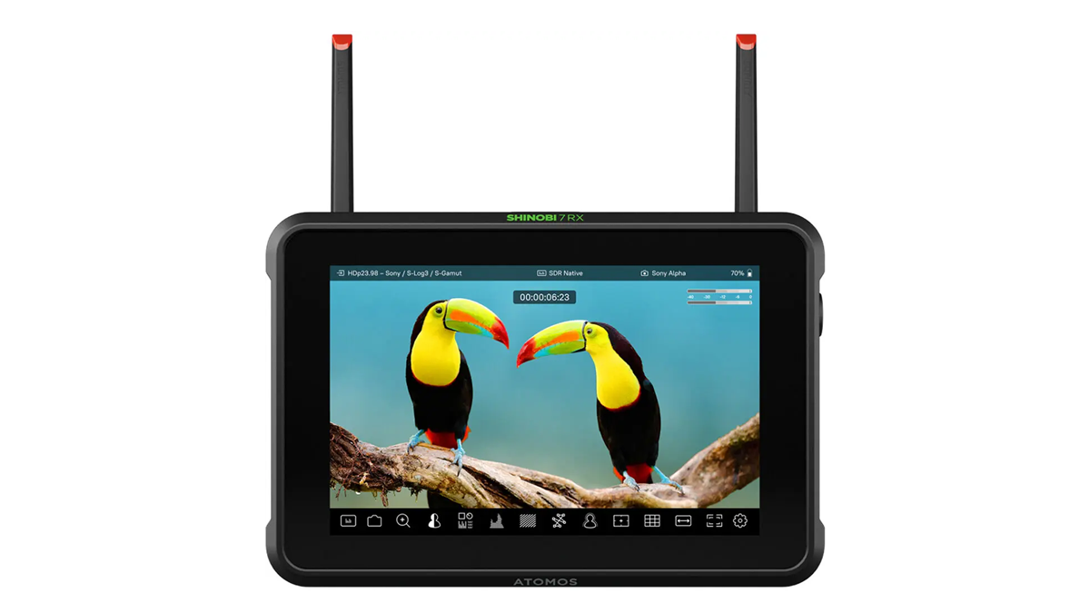 Atomos Shinobi 7 RX – 7″ Monitor & Receiver