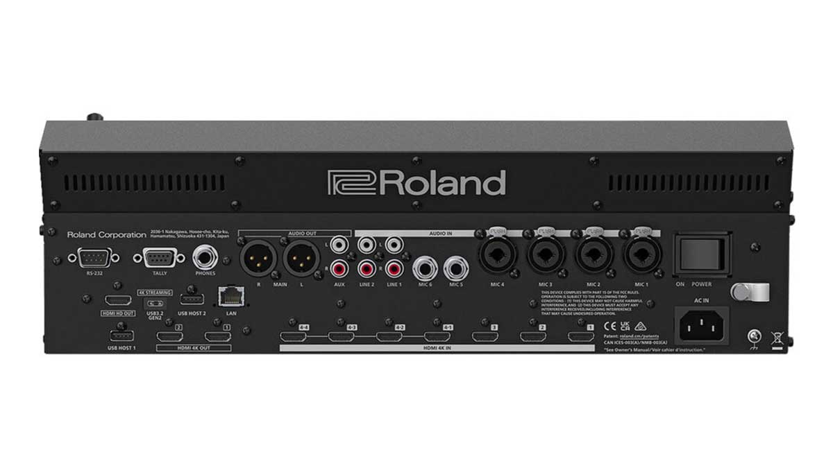 Roland VR-400UHD 4K Streaming AV Mixer