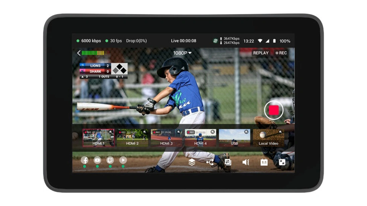 YoloLiv YoloBox Ultra All-in-One Smart Live Streaming Encoder & Monitor