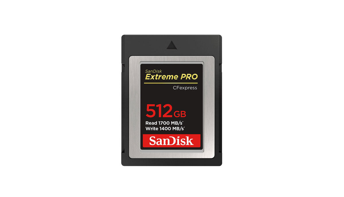 SanDisk 512GB CFexpress card