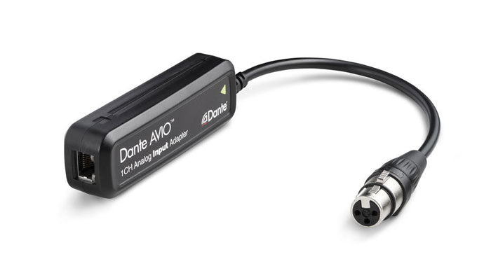 Audinate Dante AVIO Analog Input Adapter 1-Channel