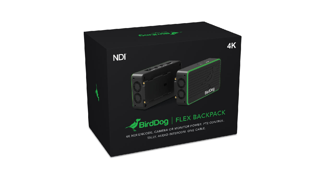 BirdDog Flex 4K BACKPACK in box