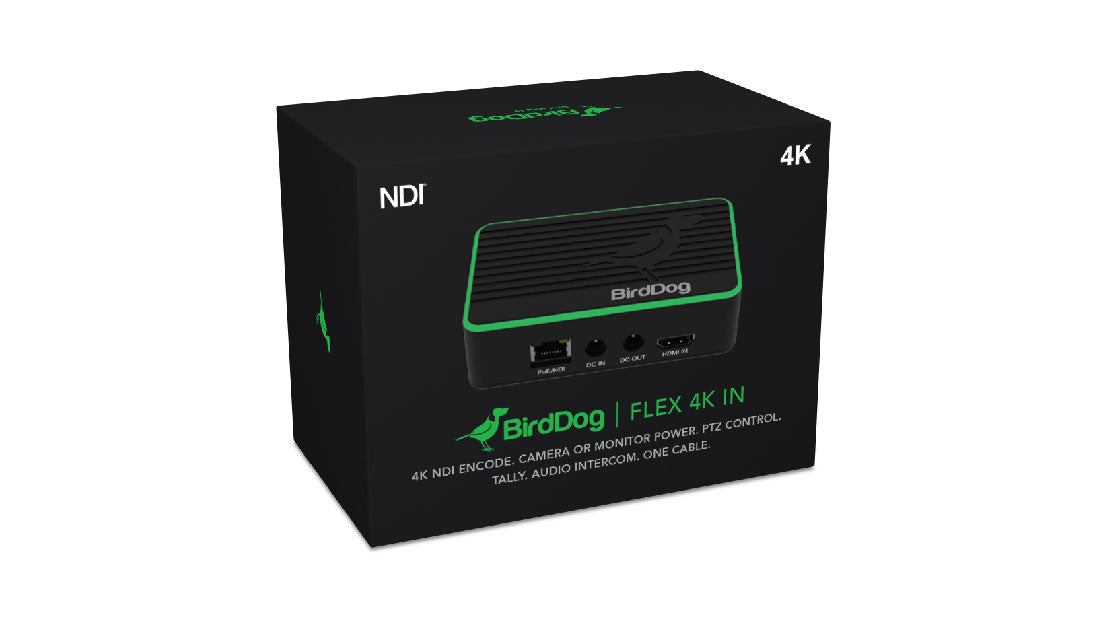 BirdDog Flex 4K IN box