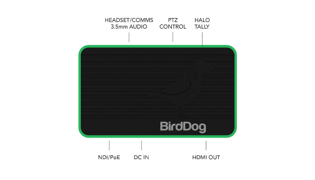 BirdDog Flex 4K OUT with connections