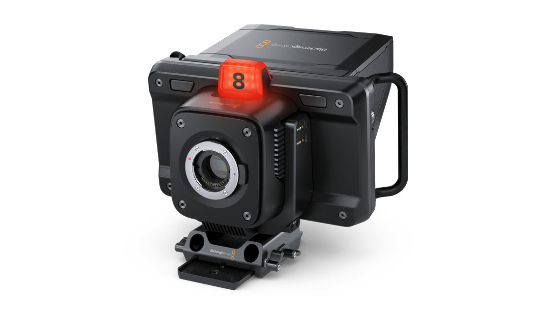 Blackmagic Studio Camera 4K Plus front angle